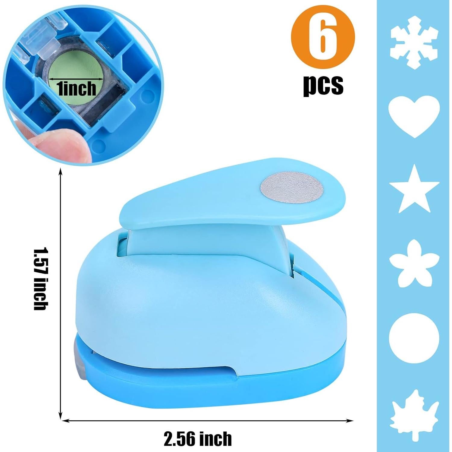 Juego de Troqueles de Papel LOVEINUSA 6 Piezas Multicolor