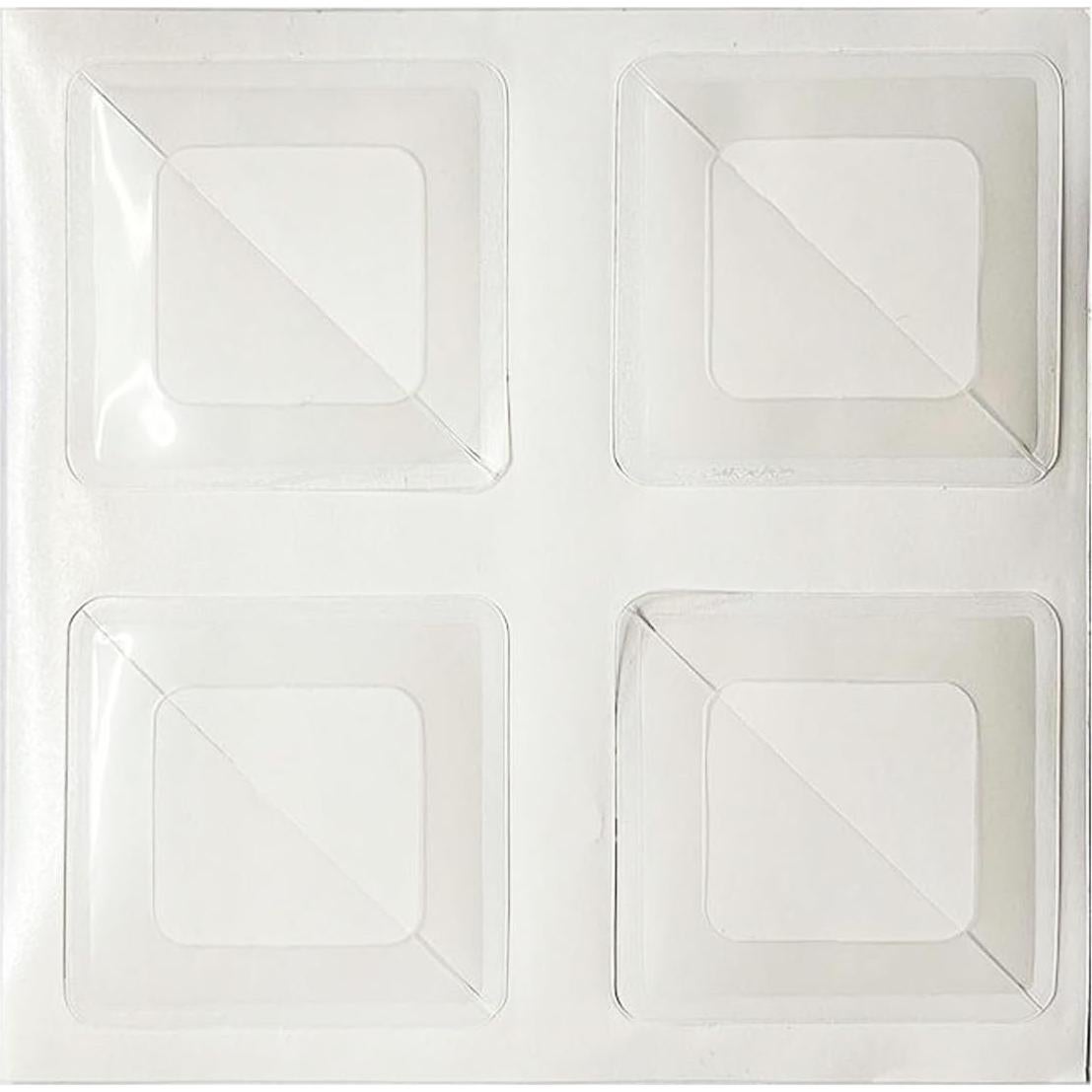 Esquinas de Montaje Autoadhesivas Lineco Slimline 3.18 cm - Paquete de 72