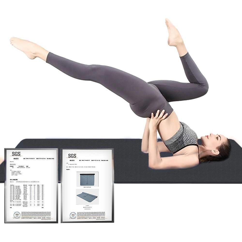 Esterilla de Yoga Hatha Yoga TPE Extra Gruesa 183x80cm 12mm