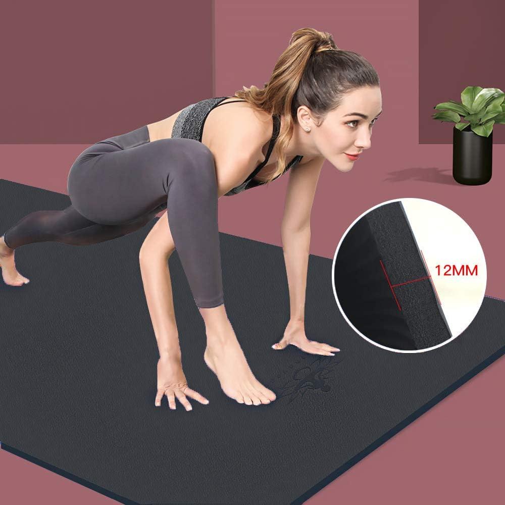 Esterilla de Yoga Hatha Yoga TPE Extra Gruesa 183x80cm 12mm