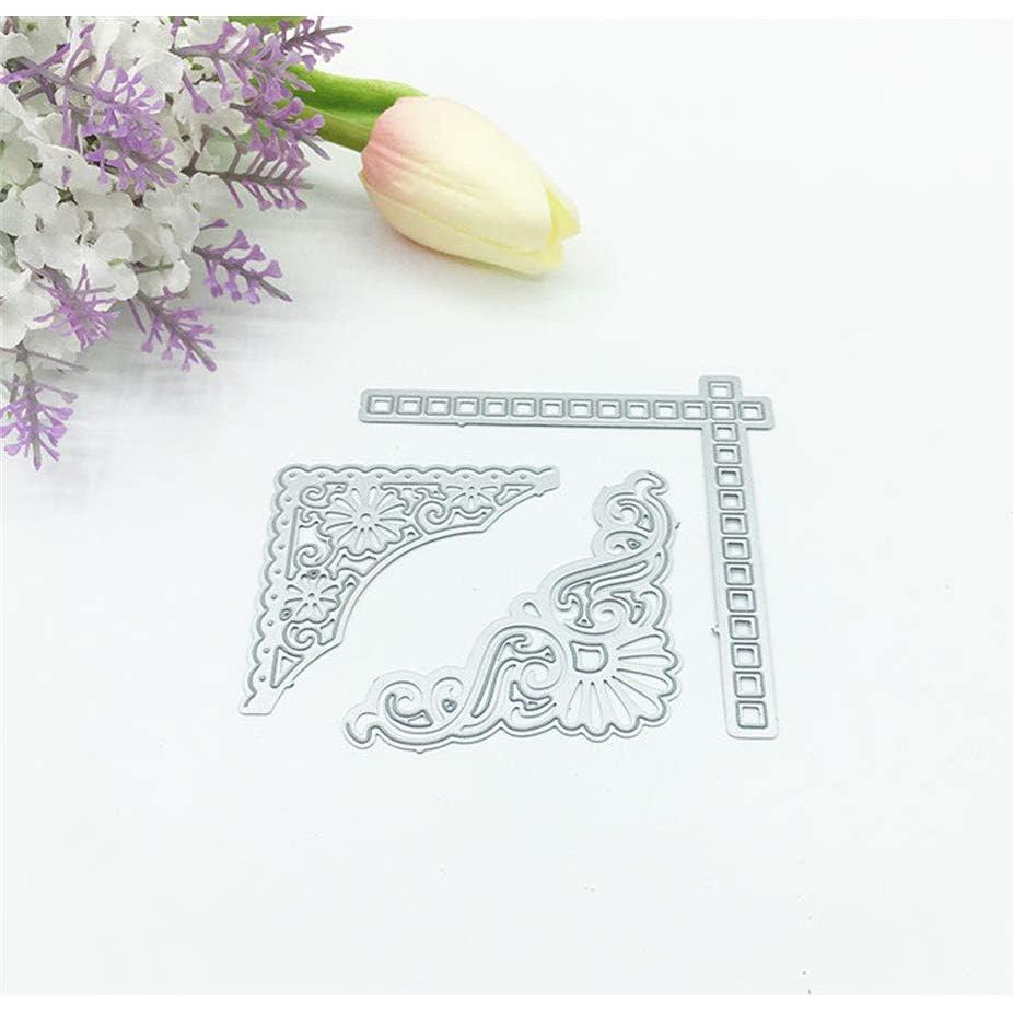 Troqueles de Corte de Encaje PTOOL para Tarjetas 12.7x10.16cm