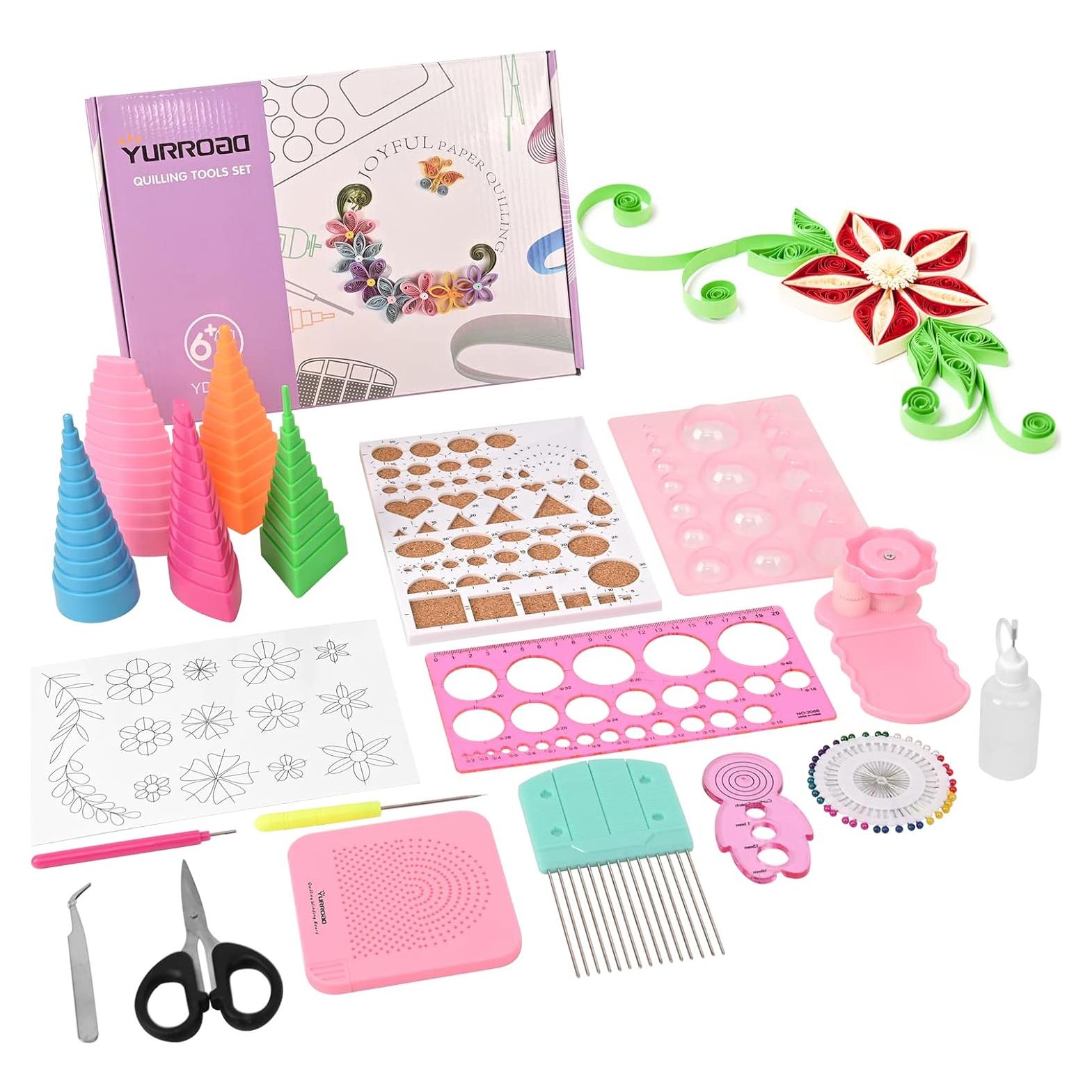 Kit de herramientas de quilling YURROAD 19 piezas completo