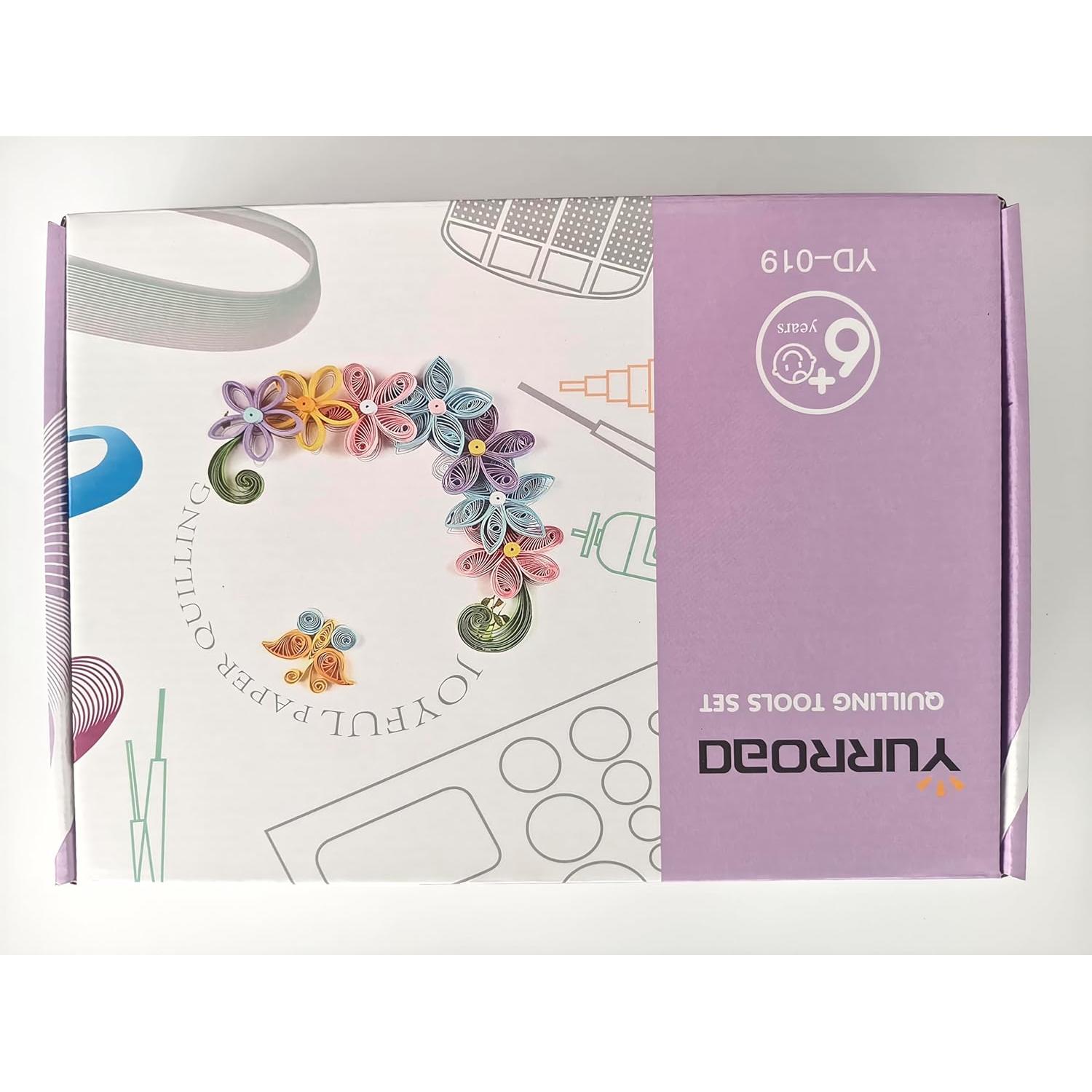 Kit de herramientas de quilling YURROAD 19 piezas completo