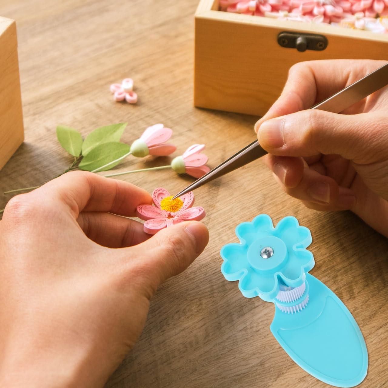 Crimpador y Enrollador de Quilling EXCEART 2 Piezas - Herramienta de Papel