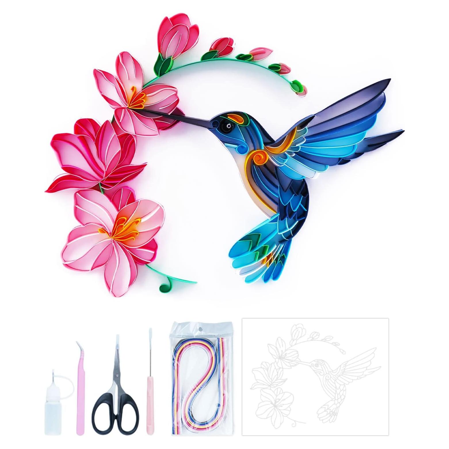 Kit de Quilling Uniquilling 20x25 cm con Herramientas y Manual