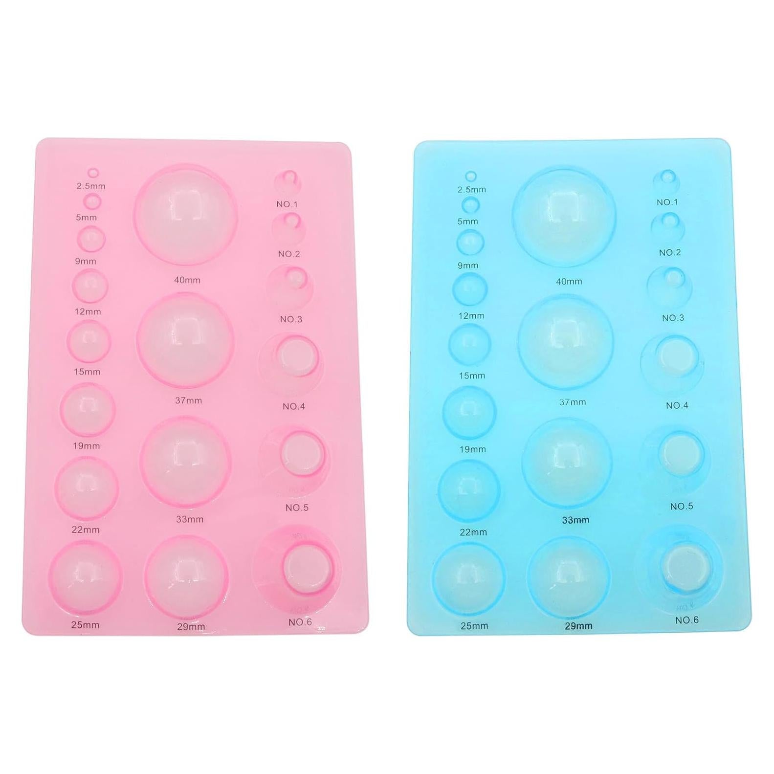 Herramienta de Quilling de Papel 3D Sunnates 2 PCS Moldes