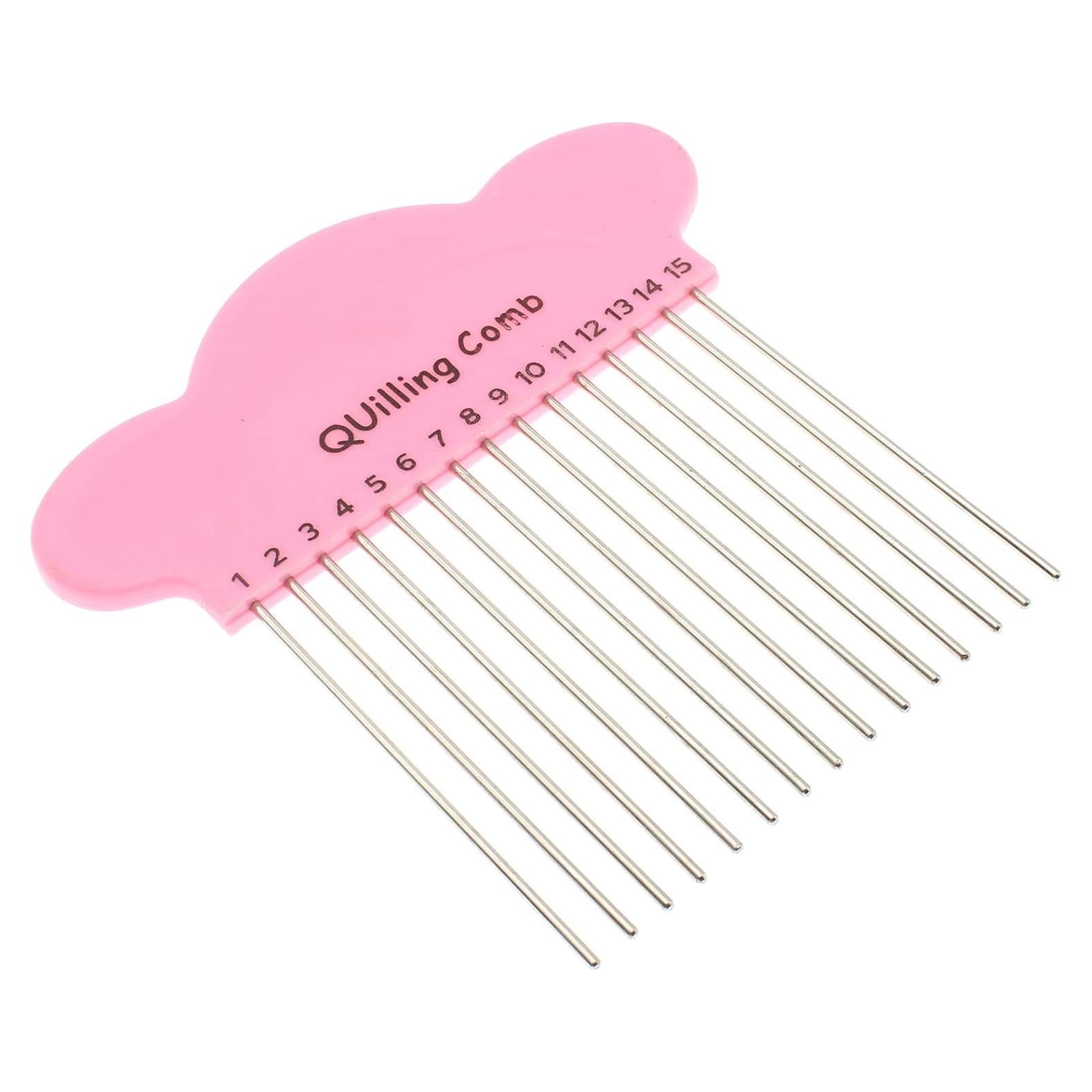 Herramienta de Quilling FDXGYH Peine Rosa 10x10cm