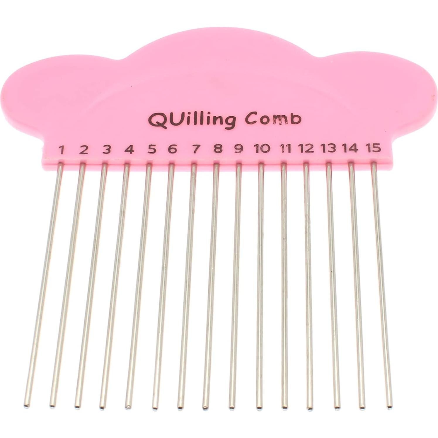 Herramienta de Quilling FDXGYH Peine Rosa 10x10cm