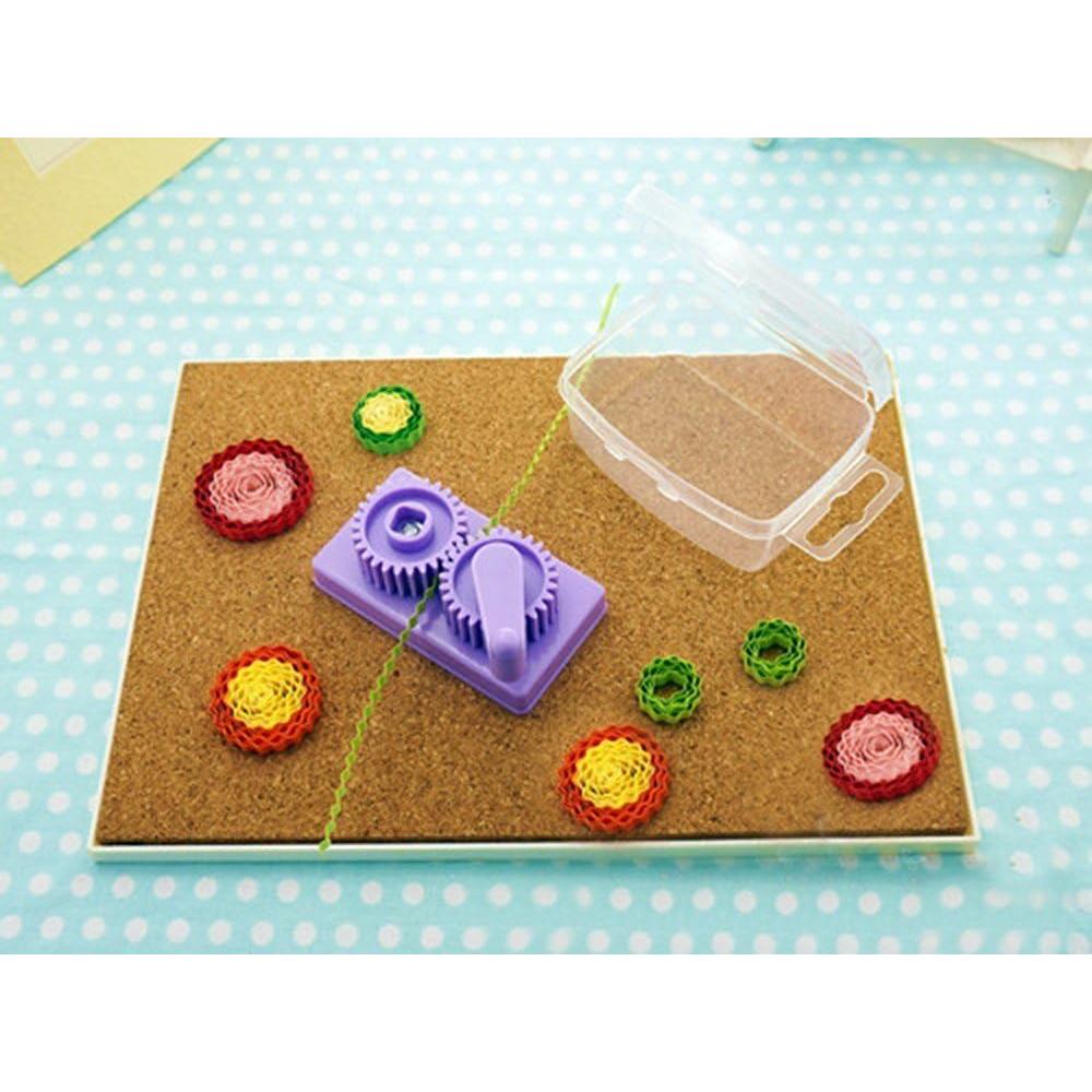 Herramienta de Crimpado de Quilling Cuziss Morado con Estuche