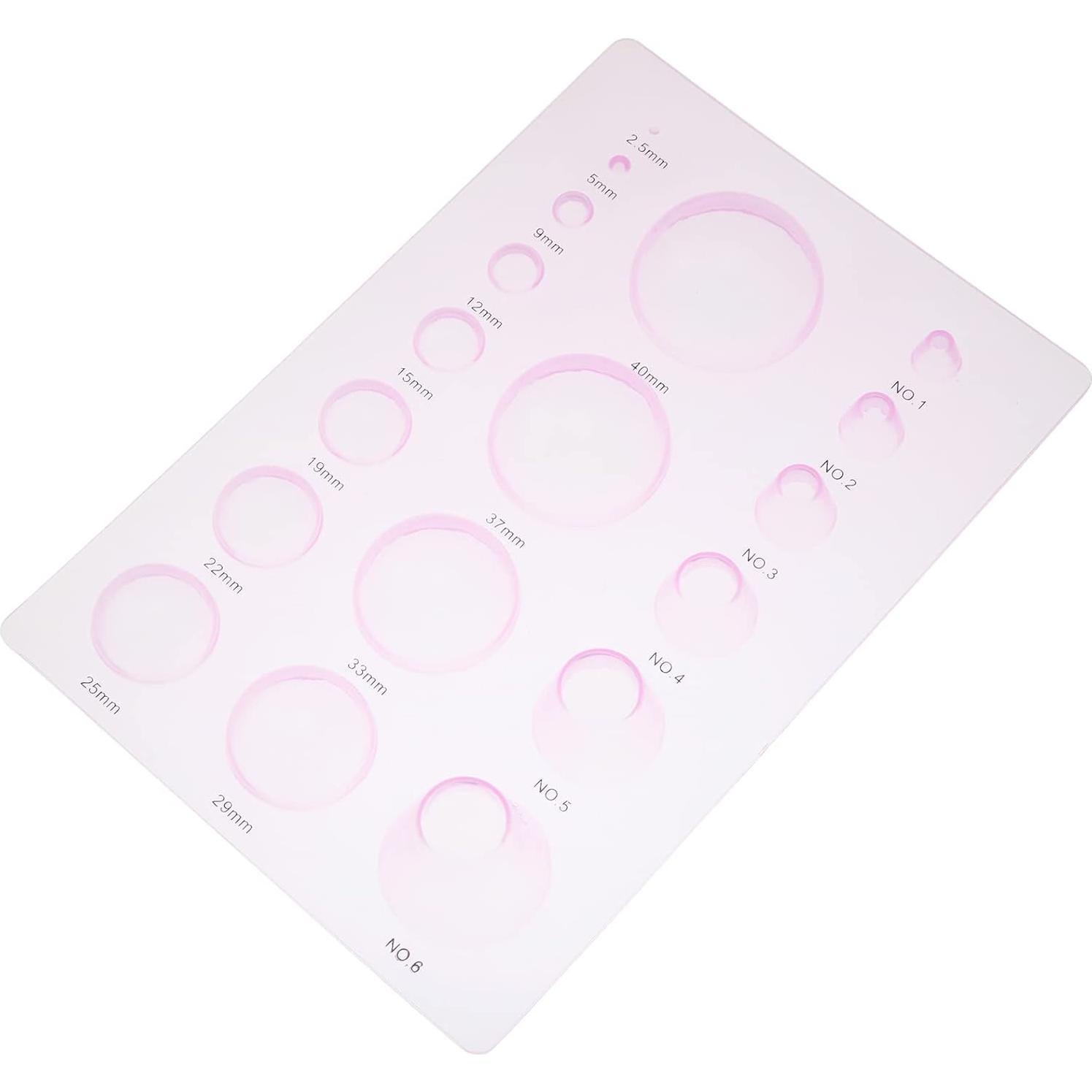 Herramientas de Quilling Lind Kitchen 2PCS Convexo-Concavo 3D