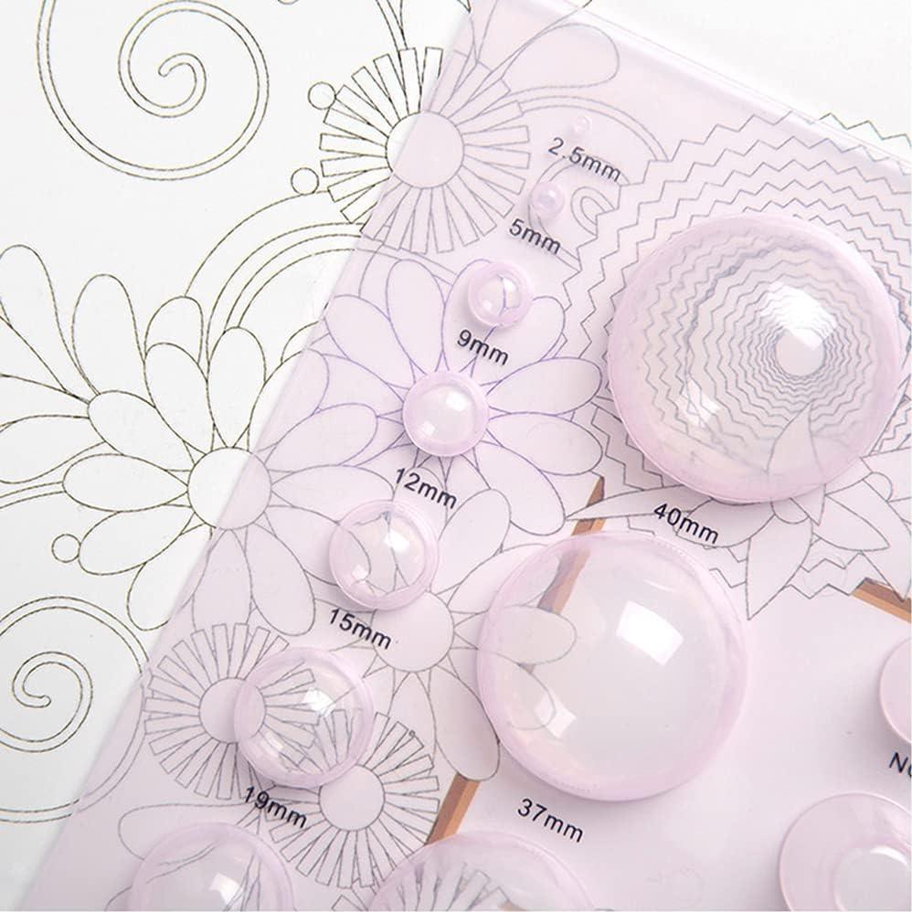 Herramientas de Quilling Lind Kitchen 2PCS Convexo-Concavo 3D