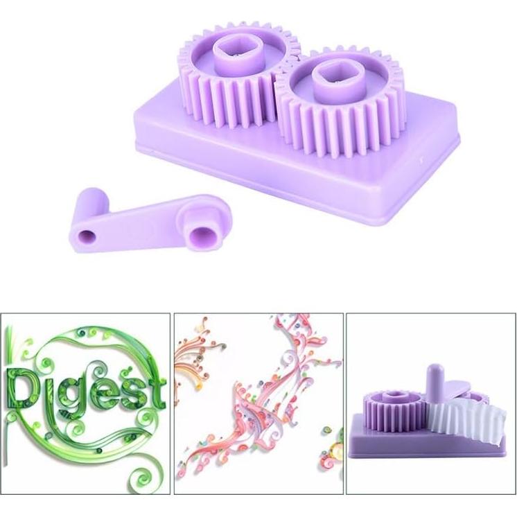 Herramienta de Crimpado SHIDXIB 2 Piezas para Quilling DIY