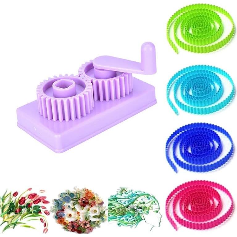 Herramienta de Crimpado SHIDXIB 2 Piezas para Quilling DIY