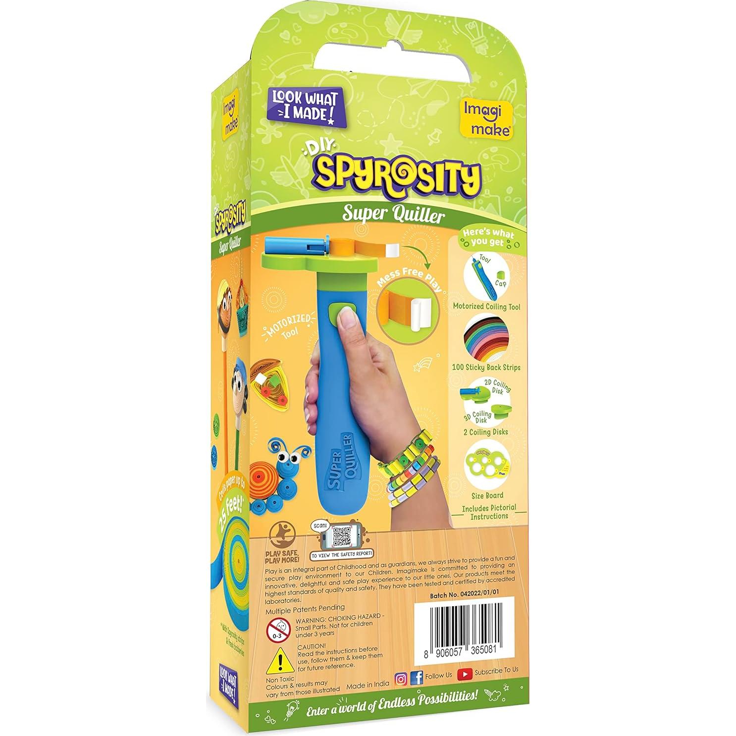 Kit de Quilling Quill On Spyrosity Super Quiller para Niñas