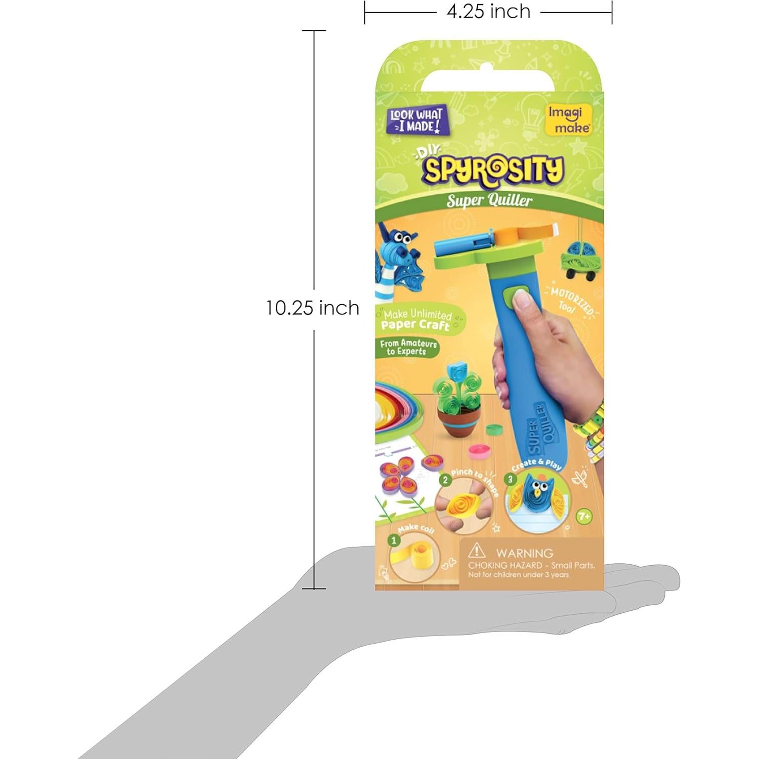 Kit de Quilling Quill On Spyrosity Super Quiller para Niñas