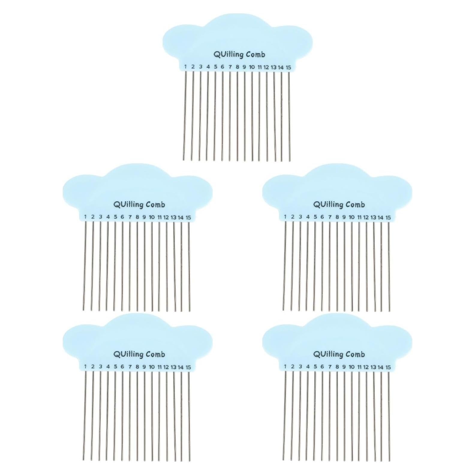 Herramienta de Quilling de Papel TEHAUX 5 Piezas 10x10cm