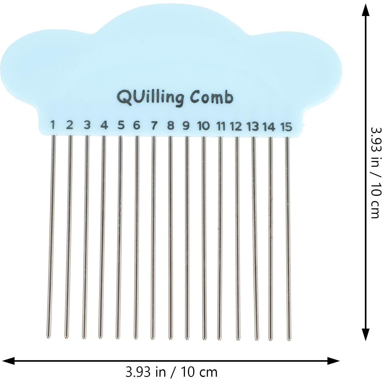 Herramienta de Quilling de Papel TEHAUX 5 Piezas 10x10cm