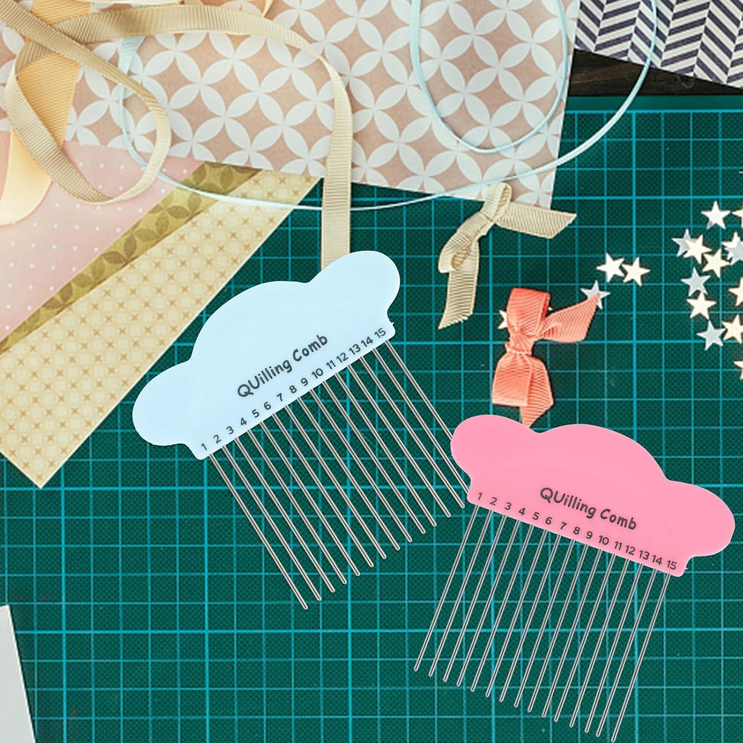 Herramienta de Quilling de Papel TEHAUX 5 Piezas 10x10cm