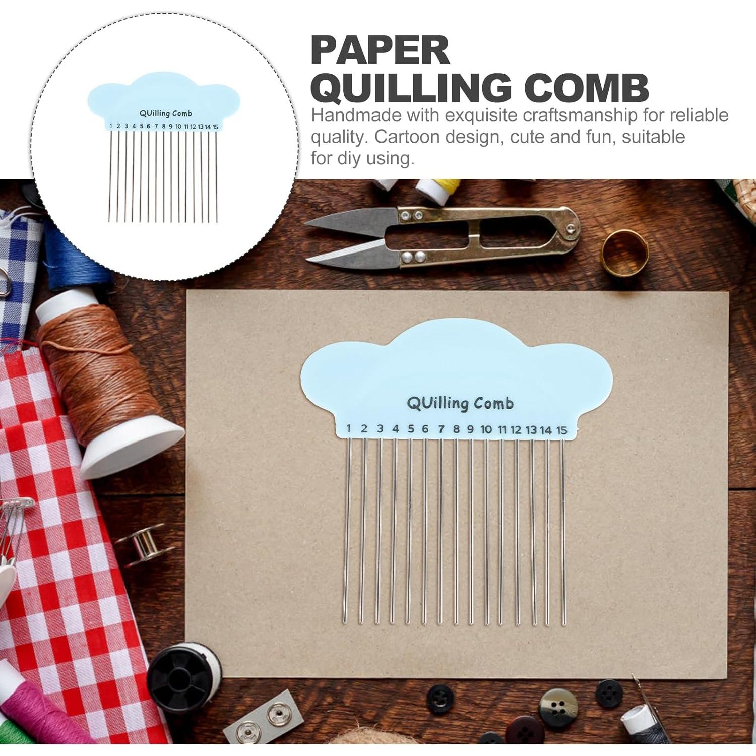 Herramienta de Quilling de Papel TEHAUX 5 Piezas 10x10cm