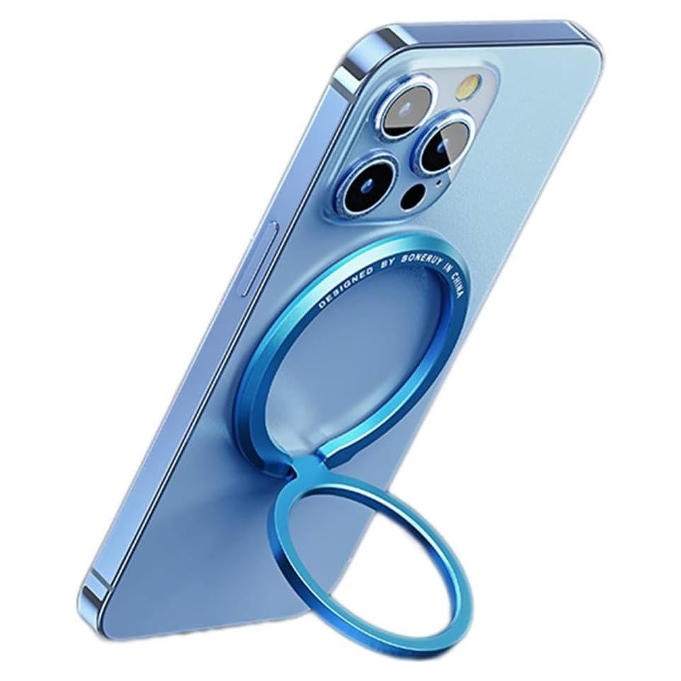 Soporte Magnético para Teléfono D.SKING Azul Ajustable