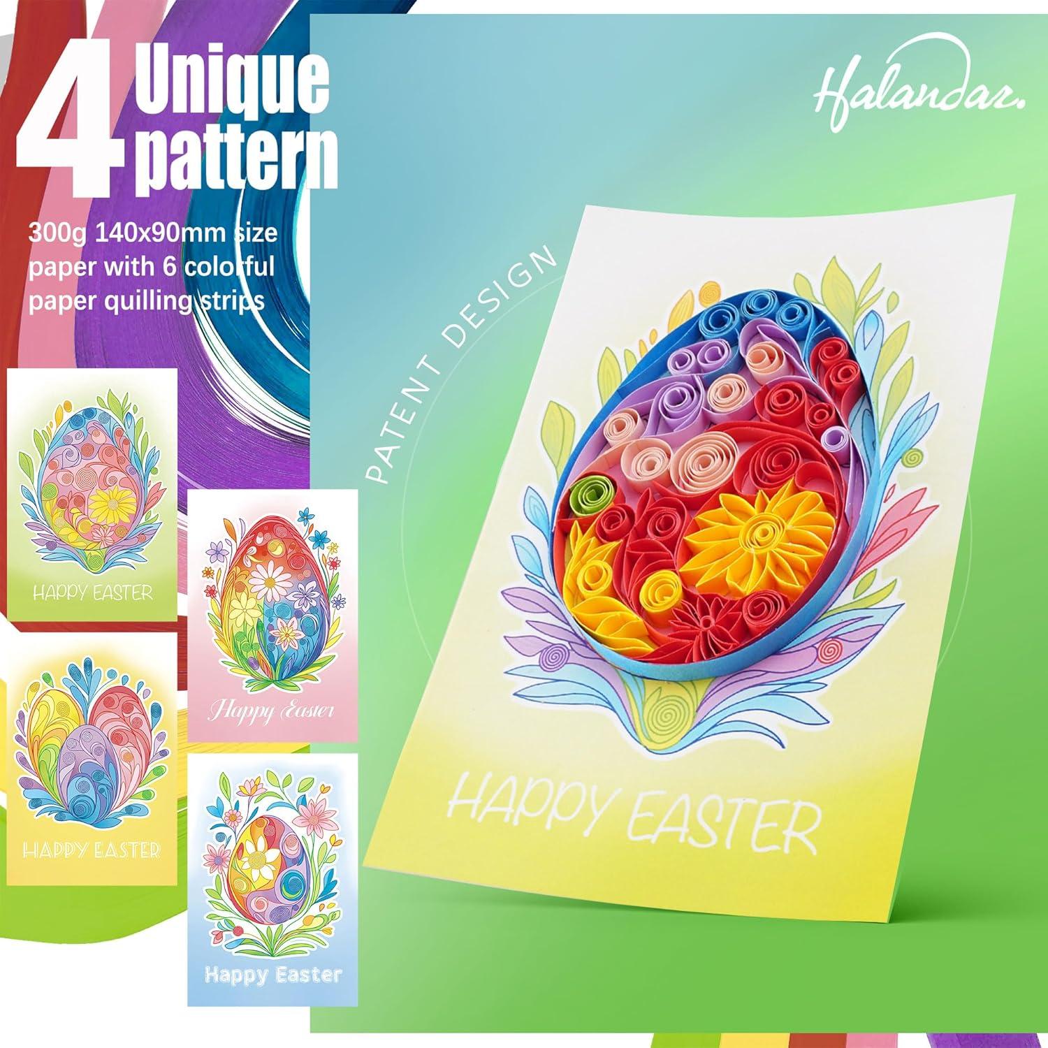 Kit de Quilling para Principiantes Halandar 13 Piezas 323g