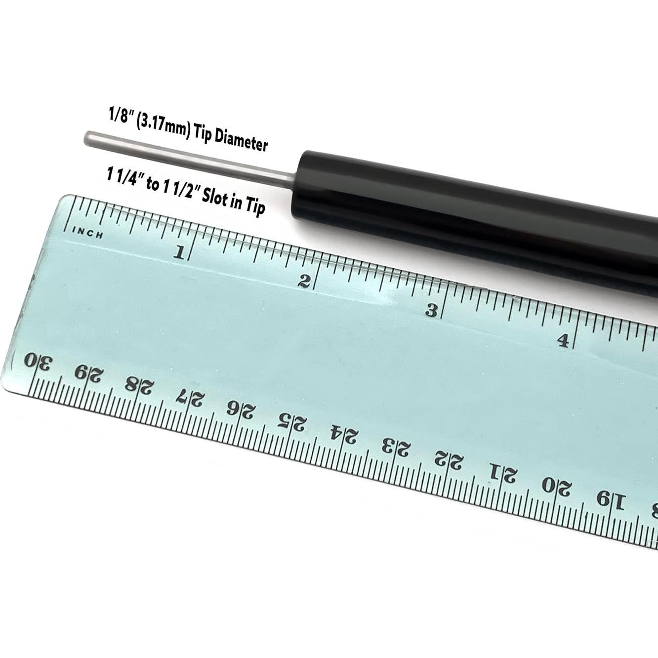 Rodillo de Cuentas de Papel Quilling 3.17mm Acero Inoxidable