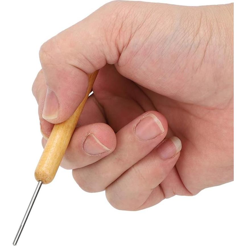 Herramienta de Quilling Jeanoko 2 Piezas Acero Inoxidable