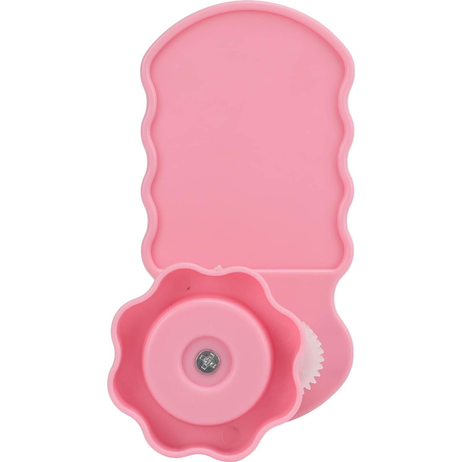 Herramienta de Fruncir Papel GLOGLOW Rosa 1Pcs para Quilling