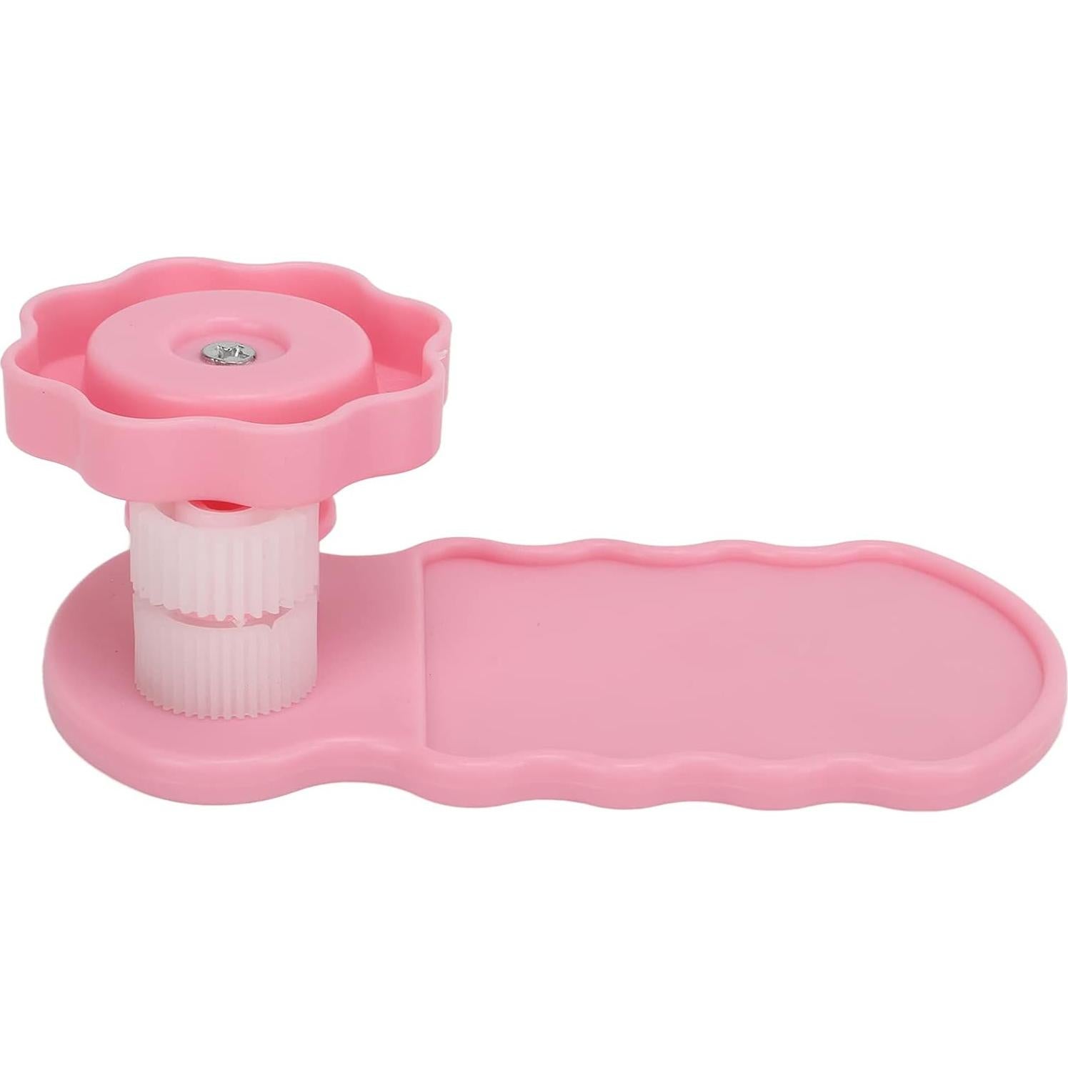 Herramienta de Fruncir Papel GLOGLOW Rosa 1Pcs para Quilling