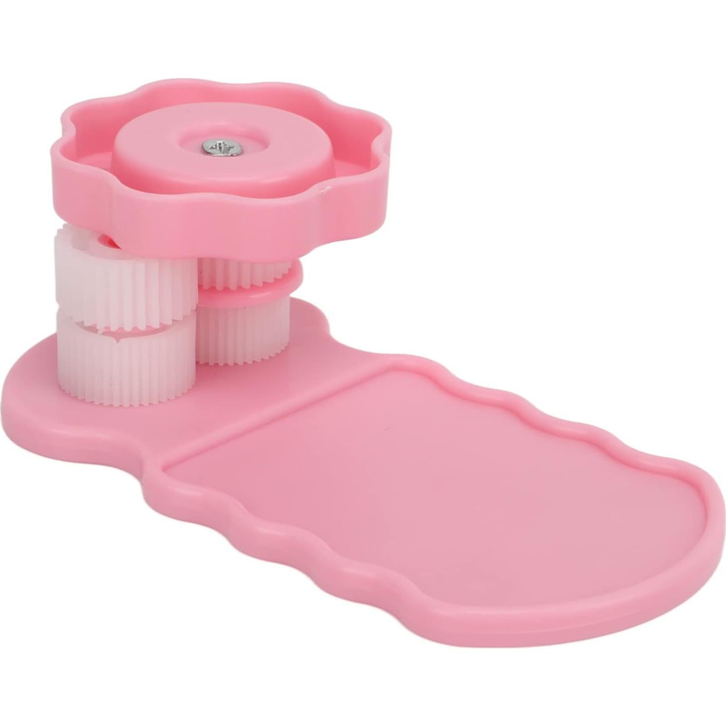 Herramienta de Fruncir Papel GLOGLOW Rosa 1Pcs para Quilling