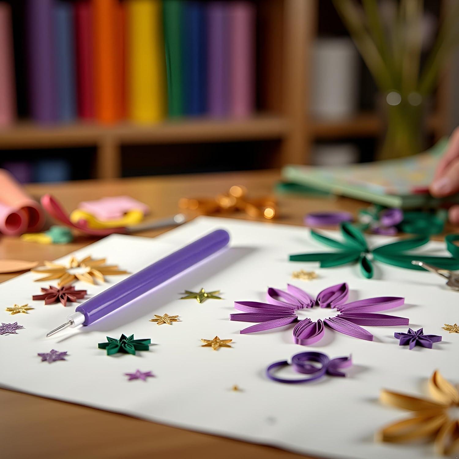 Pluma de Aguja para Quilling Htppzjr - Herramienta de Manualidades