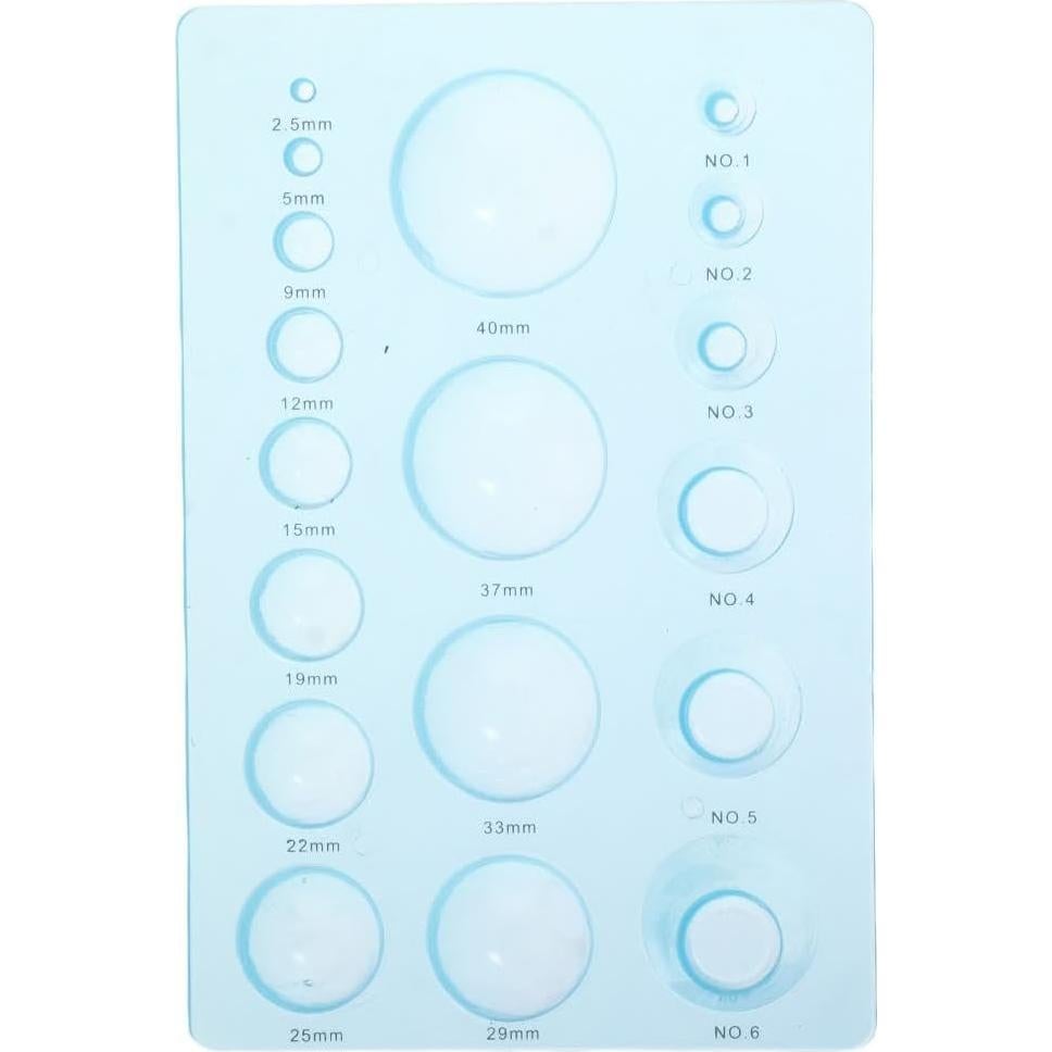 Herramientas de Quilling de Papel Uniquer 2 Pcs 3 Filas 13x20cm