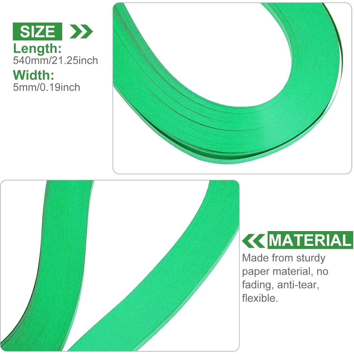 Set de Tiras de Papel Quilling QTLCOHD 35 Colores 5mm 4200 Piezas