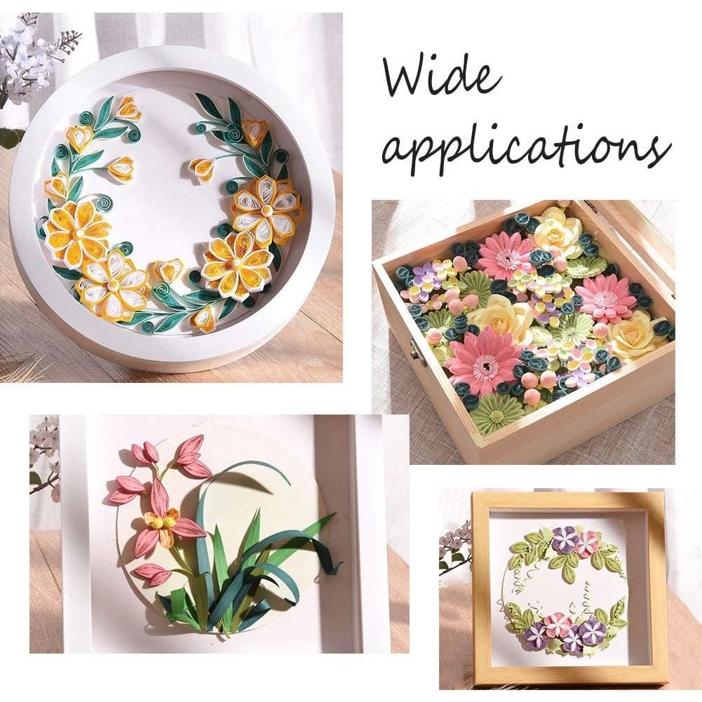 Tiras de Papel Quilling Arricraft 3mm Verde Gradiente - 120 Piezas