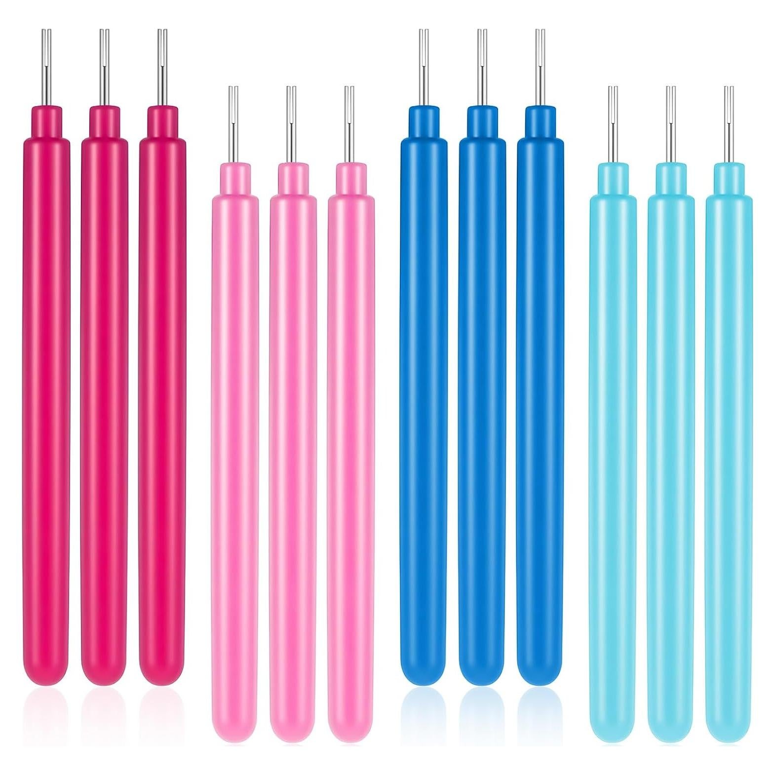 Juego de Herramientas de Quilling Prasacco - 12 Piezas, 4 Colores