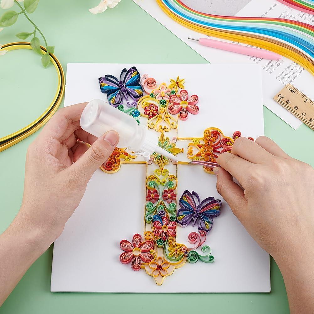 Kit de Quilling de Papel PH PandaHall 360 Tiras Multicolor