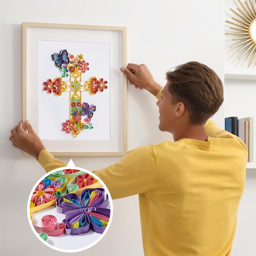 Kit de Quilling de Papel PH PandaHall 360 Tiras Multicolor