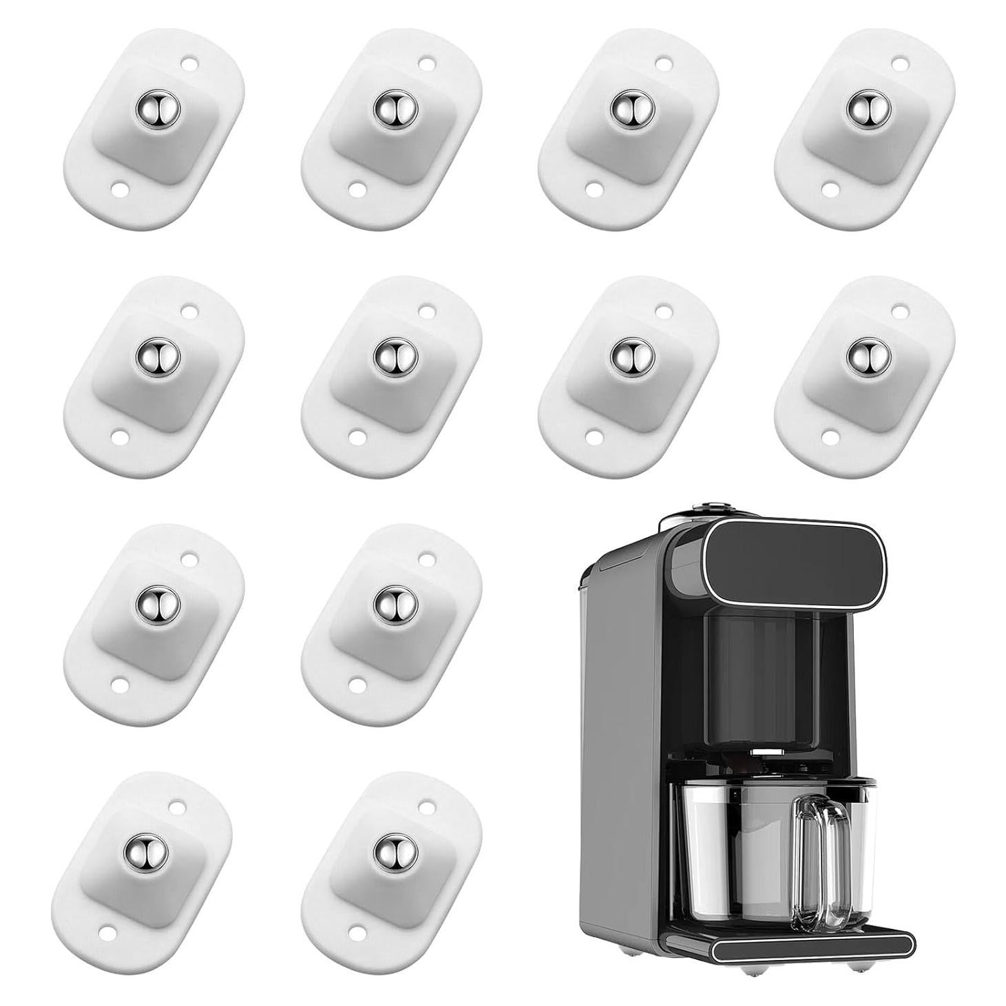 Ruedas Mini Autoadhesivas Keepsweat 12 Pcs 360° Rotación
