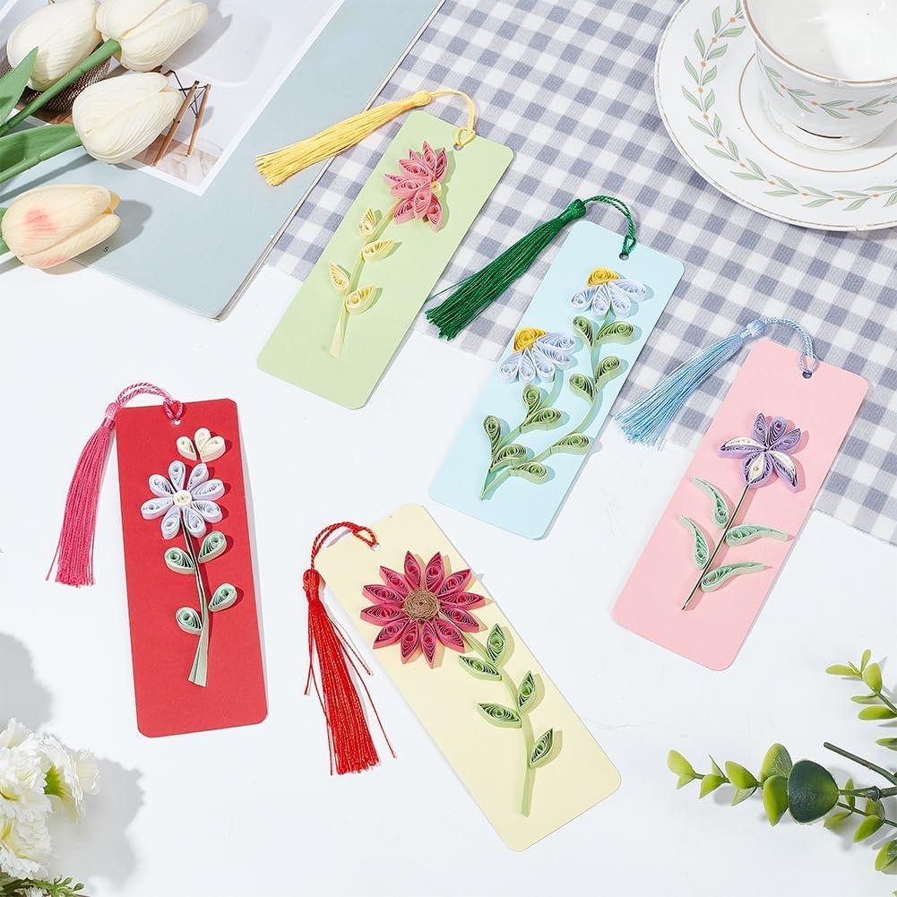 Kit de Quilling de Papel WEBEEDY 30 Juegos DIY Multicolor