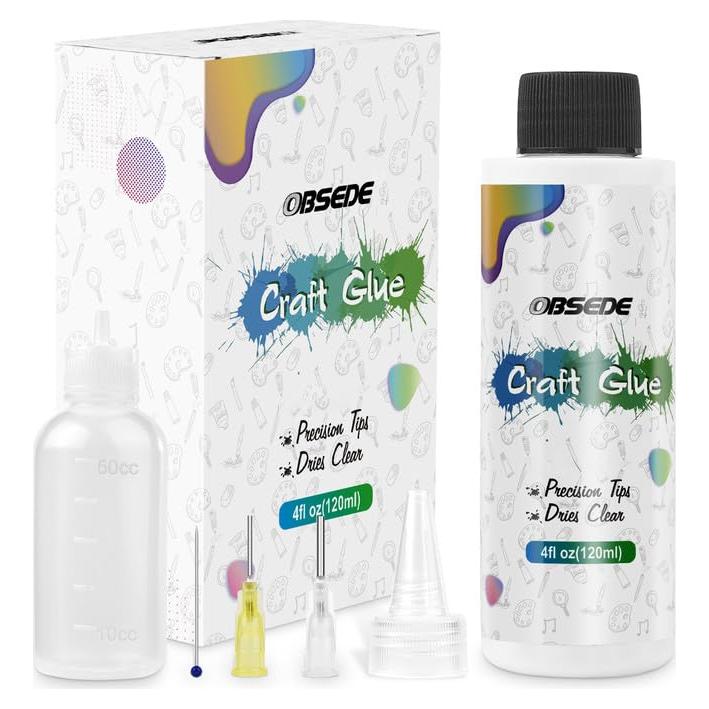 Pegamento Artístico OBSEDE 118 ml Rápido Secado Transparente