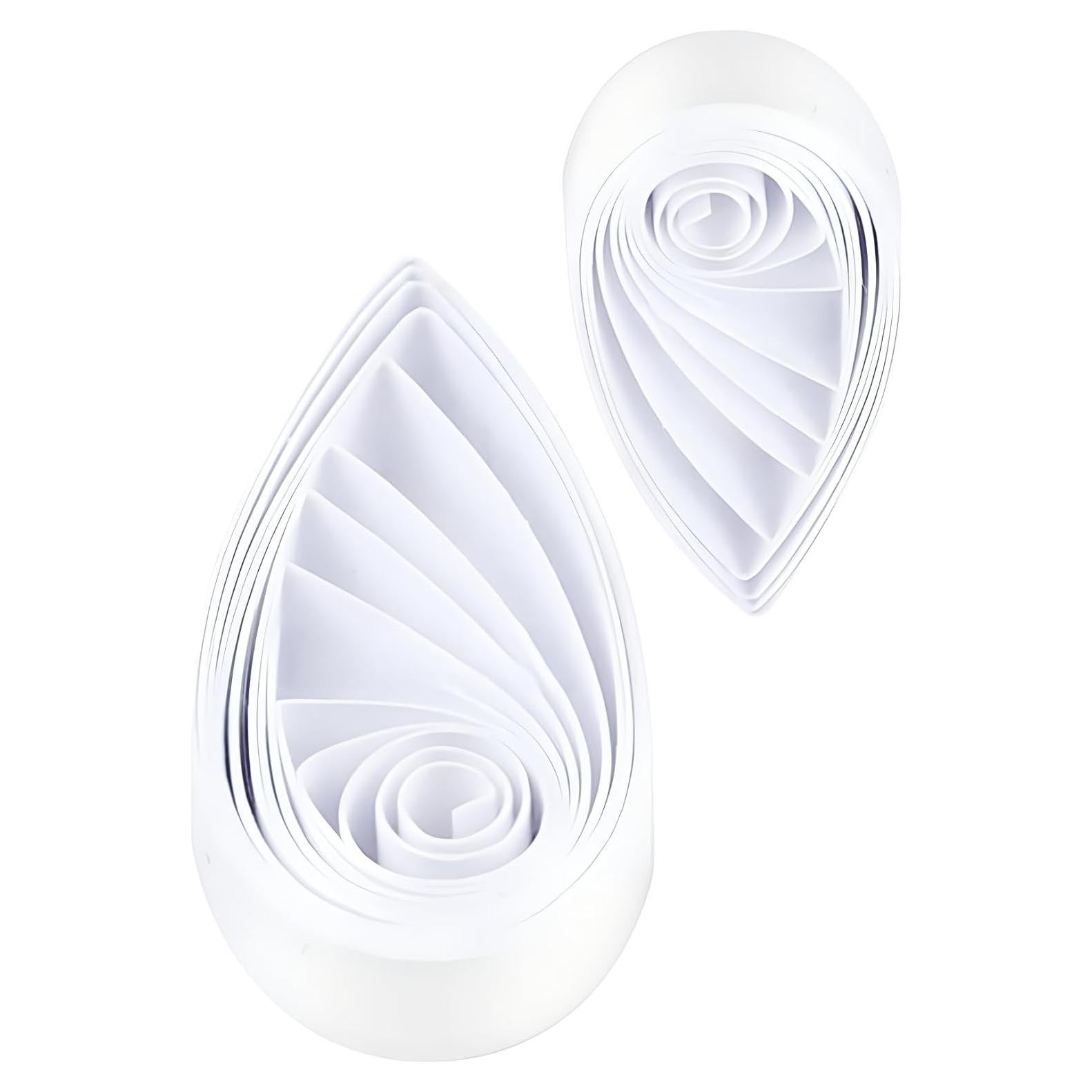 Tiras de Papel Quilling Blancas ODETOJOY 7mm 120pcs 54cm