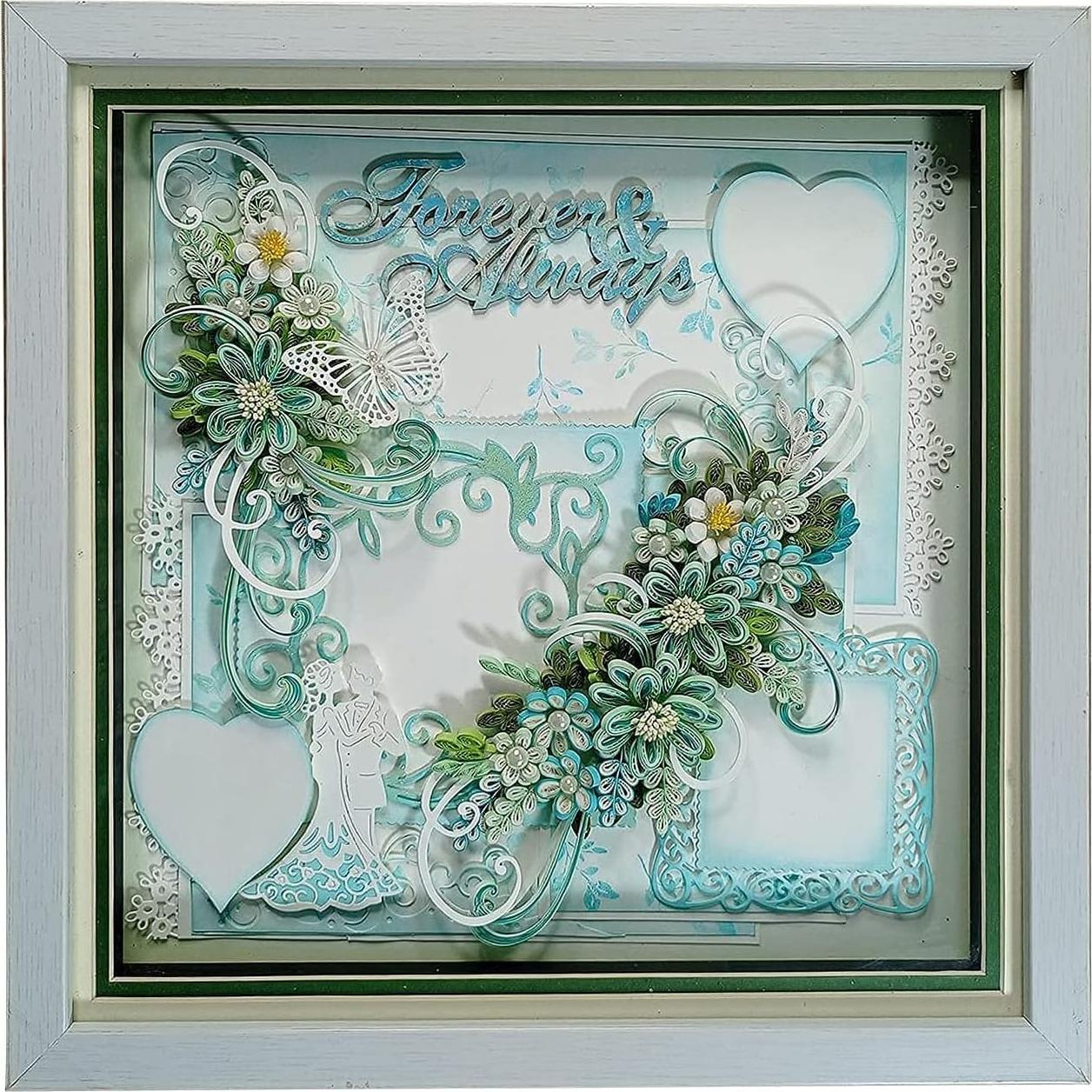 Tiras de Quilling Azul CrafTreat 3mm x 30cm - 500 Unidades