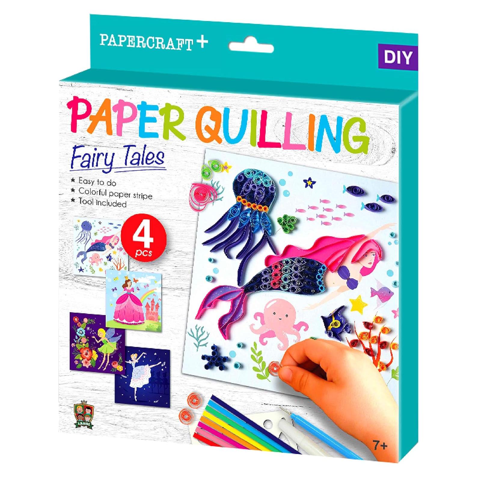 Kit de Quilling de Papel C.S.KIDS - Cuentos de Hadas 3D