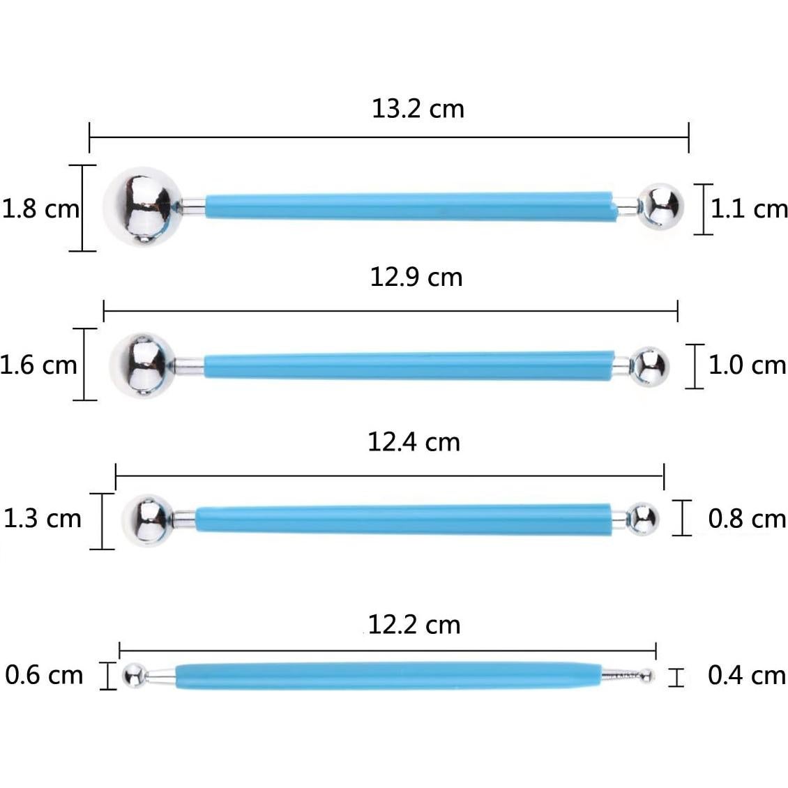 Juego de Herramientas de Esculpido Ecjiuyi 9 Piezas