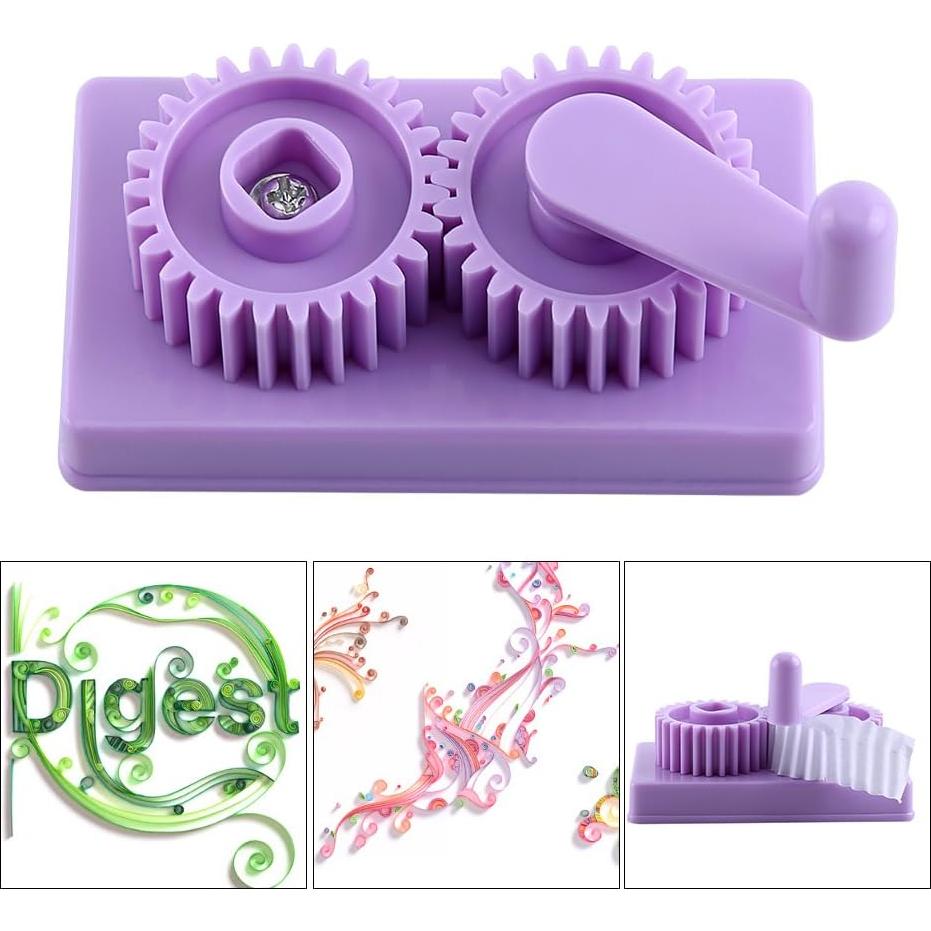 Crimpador de Quilling TOPINCN con Caja de Almacenamiento