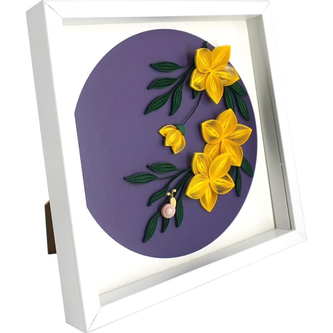 JUYA Juego de Tiras de Papel Quilling 60 Colores 39cm 3mm