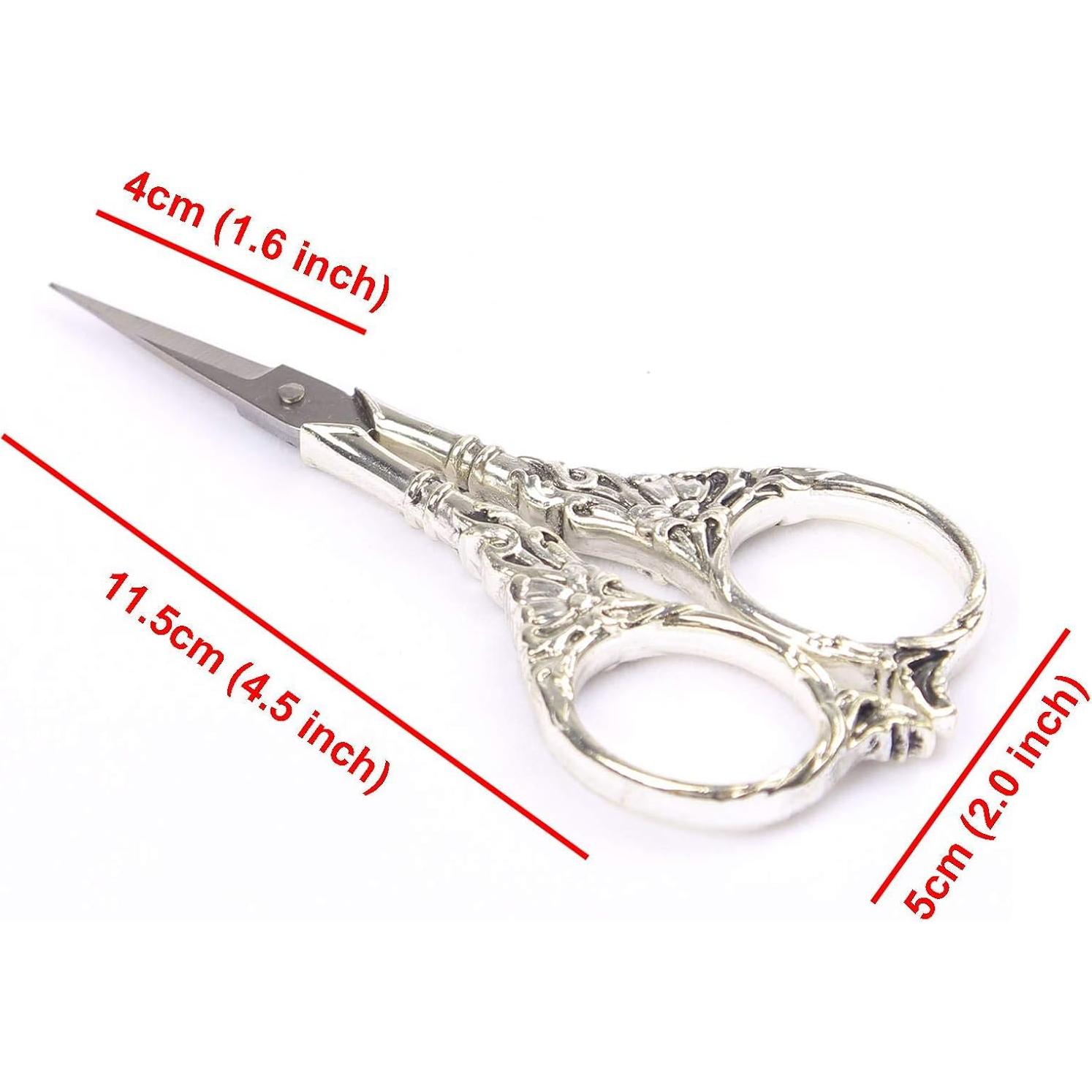 Tijeras Vintage BIHRTC 11.6g Acero Inoxidable 4cm Afiladas