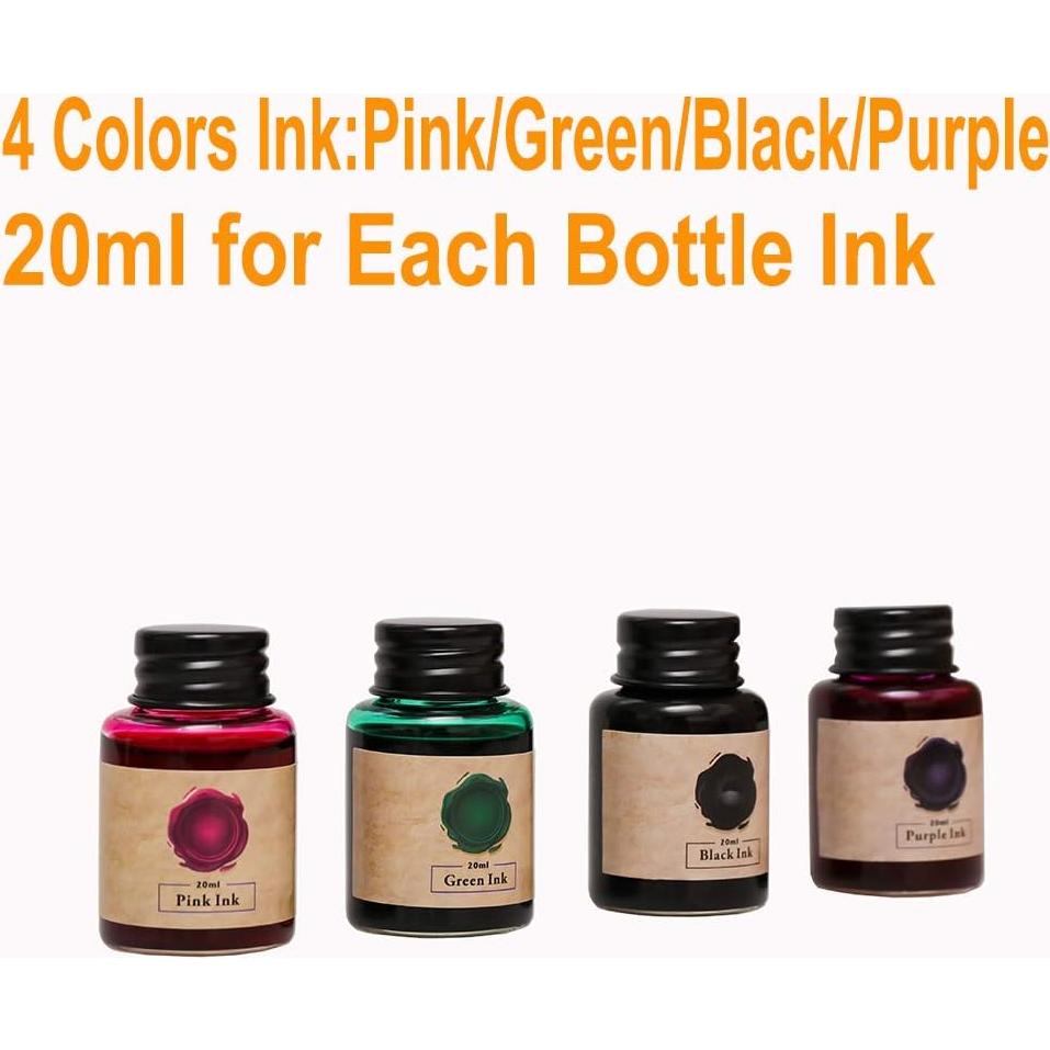 Juego de Caligrafía UBEART con Plumas y 14 Puntas