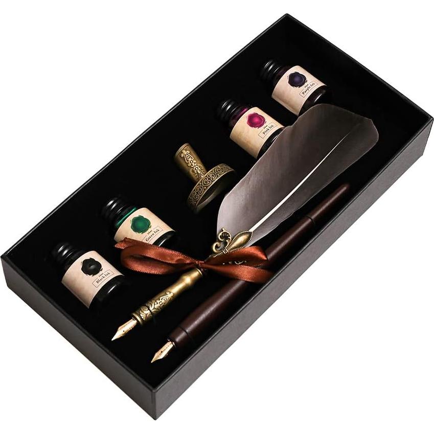 Juego de Caligrafía UBEART con Plumas y 14 Puntas