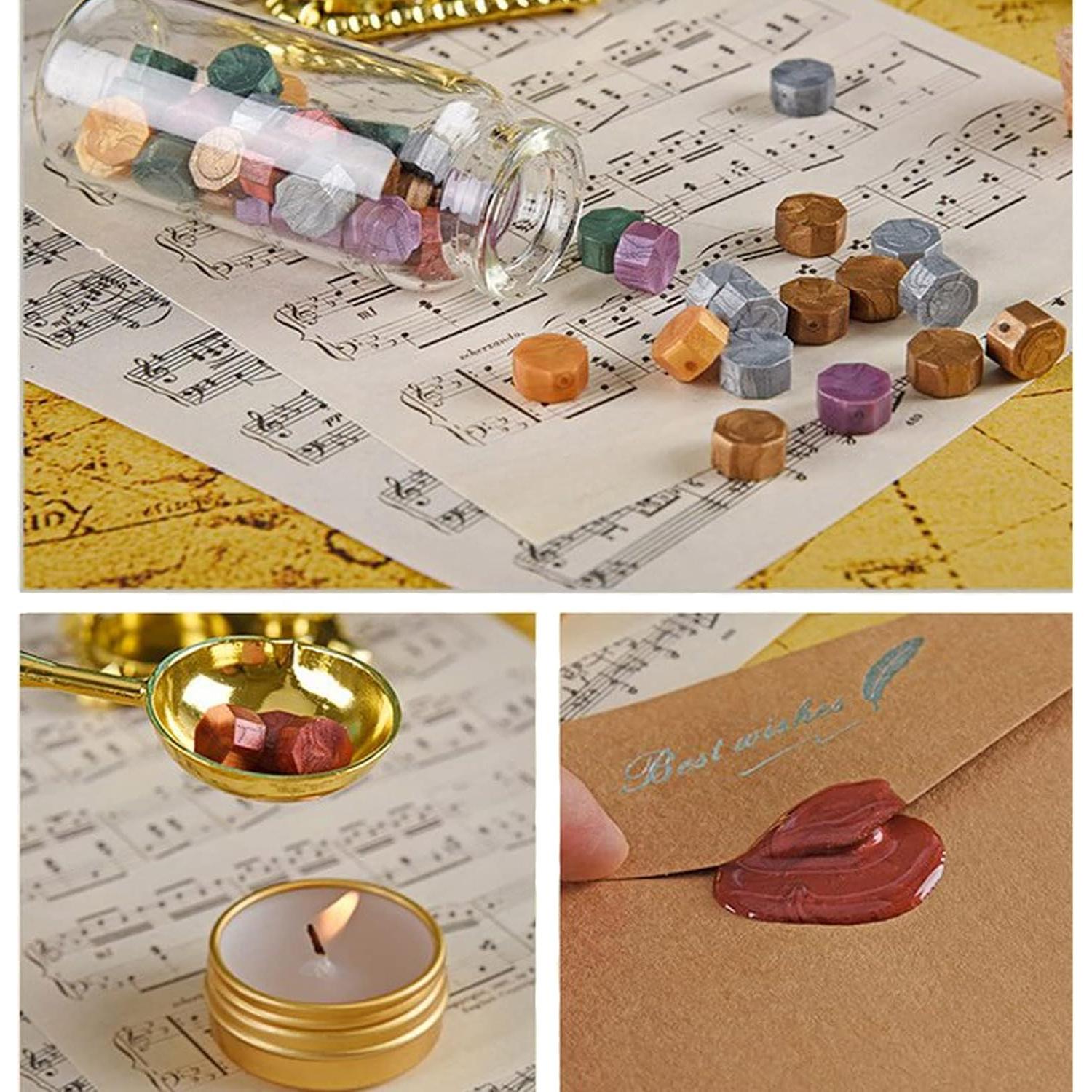 Juego de Plumas de Caligrafía Joyeee con Tinta y Sello